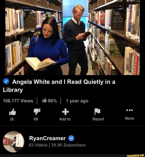 Follow us on Facebook. . Angela white library